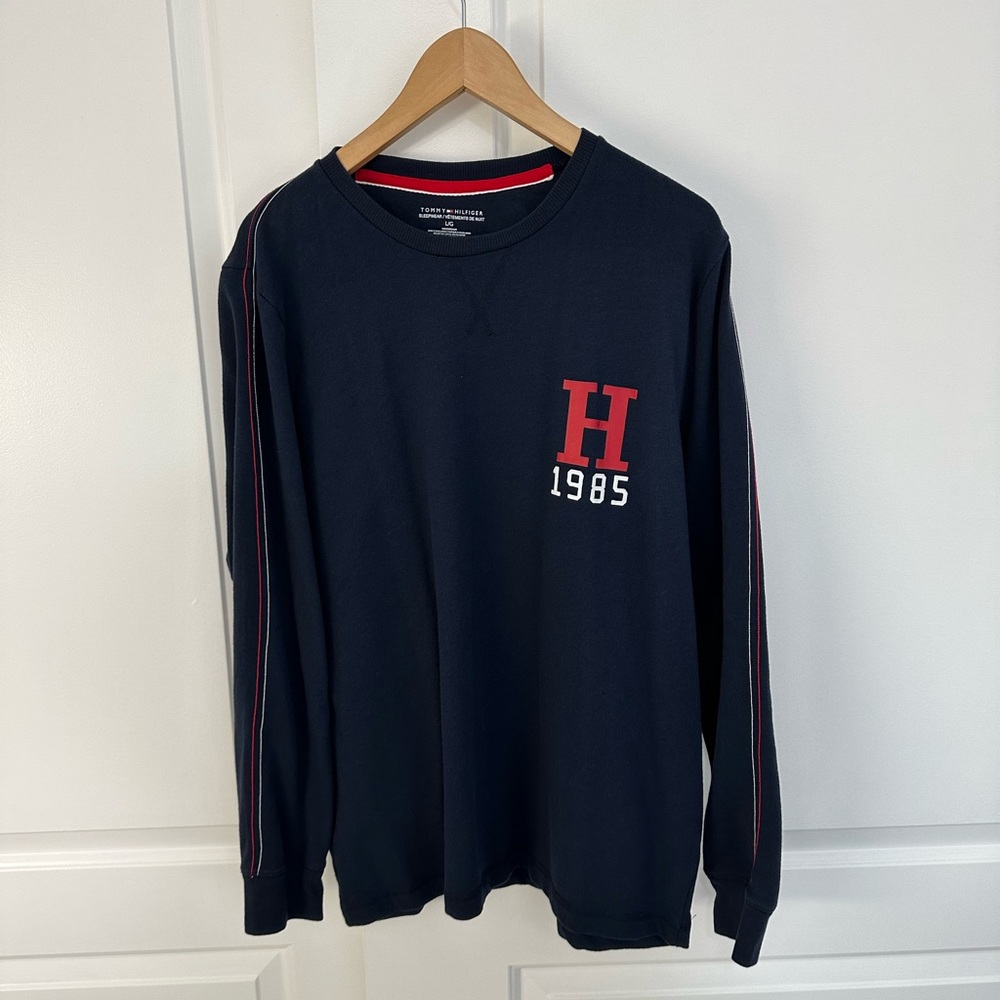 Tommy Hilfiger Long Sleeve Sleepwear/Pajama Shirt